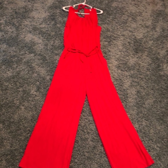 Zenana Outfitters Other - Red Jumpsuit